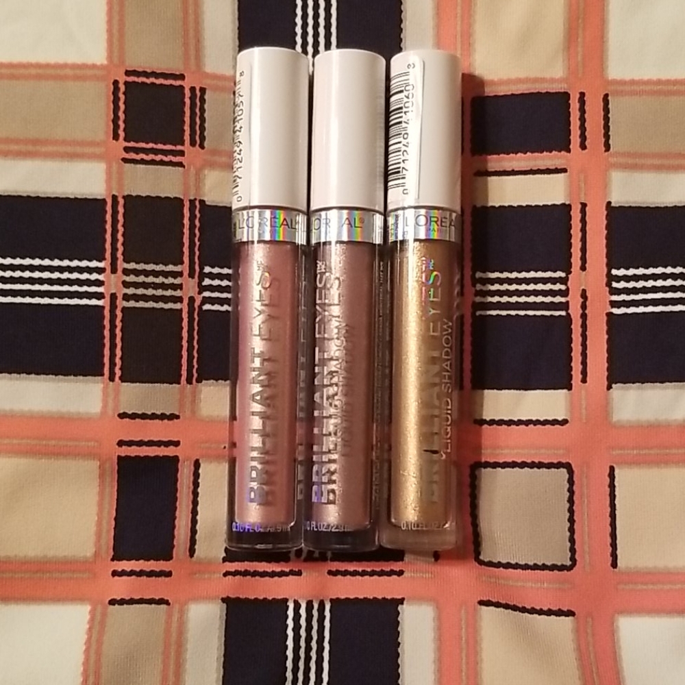 L'oreal Paris liquid shadow-lot of 3